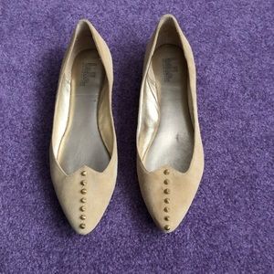 Belle by Sigerson Morrison Suede Studded Flats